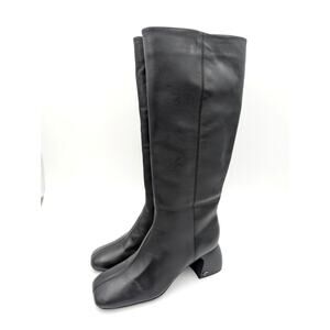 Circus by Sam Edelman Oaklyn Knee High Boots Women's Black Size US9.5 EU40.5
